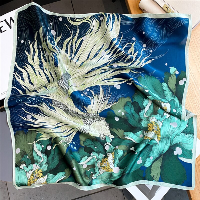 Foulard en soie "Nuit Étoilée"